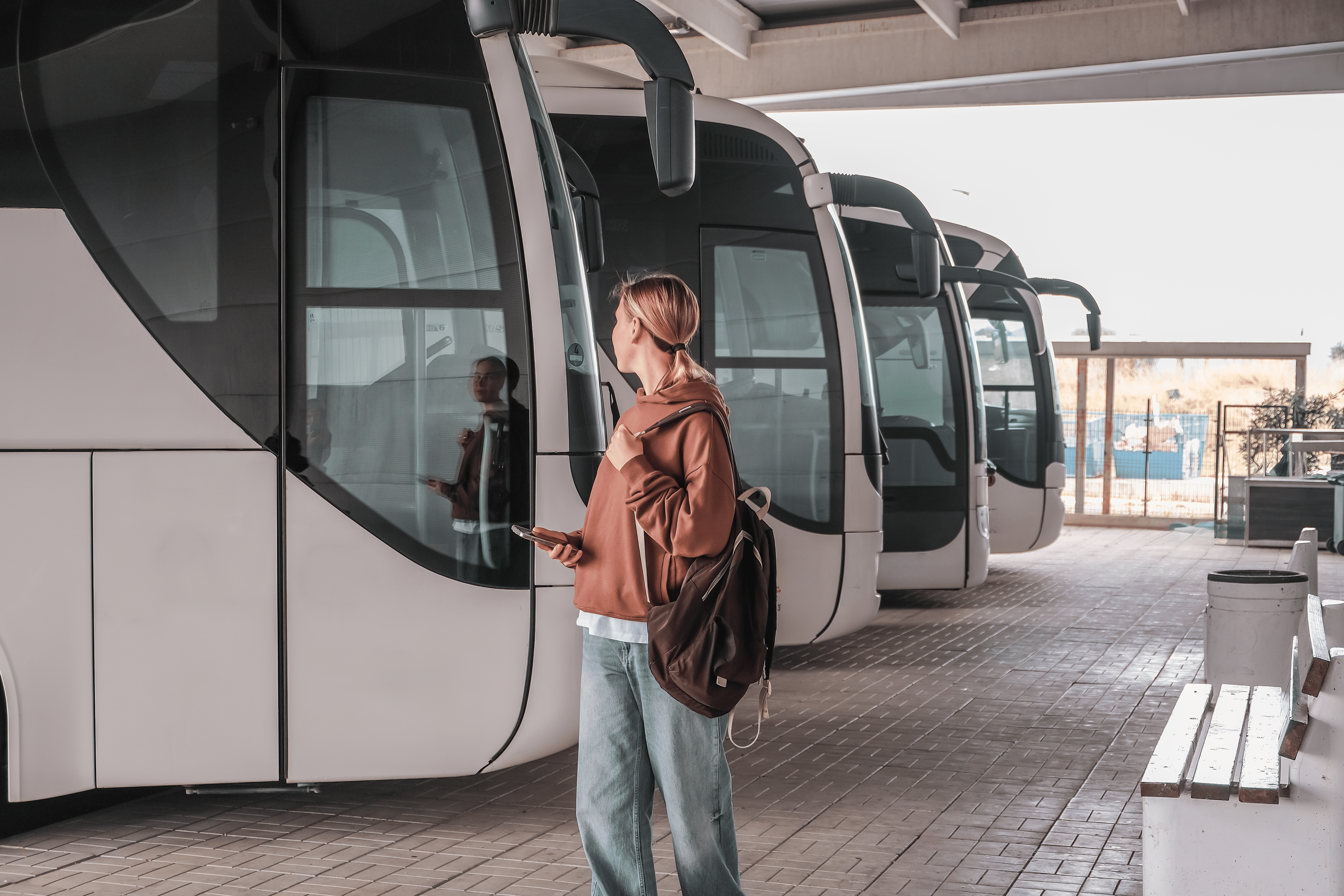 Modern shuttle service connecting key destinations 2